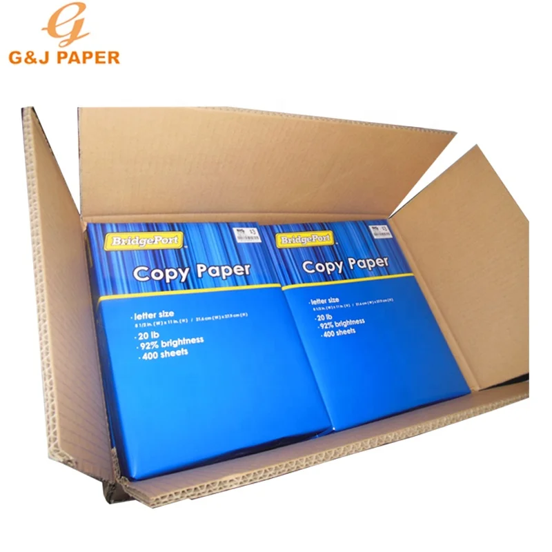 98% Brightness Copy paper Letter Size 70gsm 75gsm 216x279mm