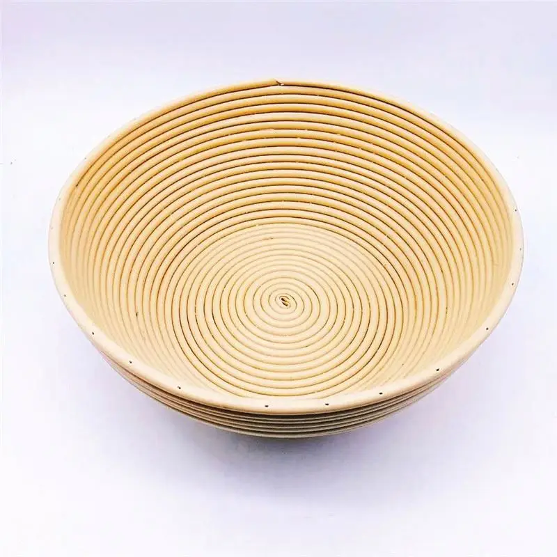 Food safety pp plastic 10inch bread proofing basket manufacture banneton basket