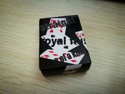 Leisure and environmentally friendly paper portable mini playing cards travel small poker