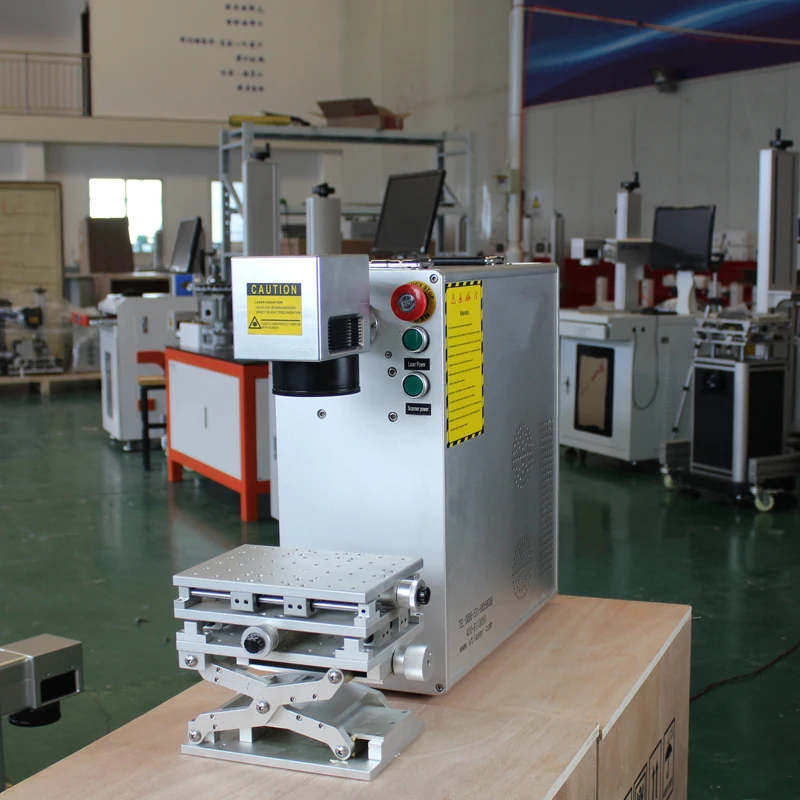 Hot Sale Portable Mini Fiber Laser Marking Machine For iPhone Case