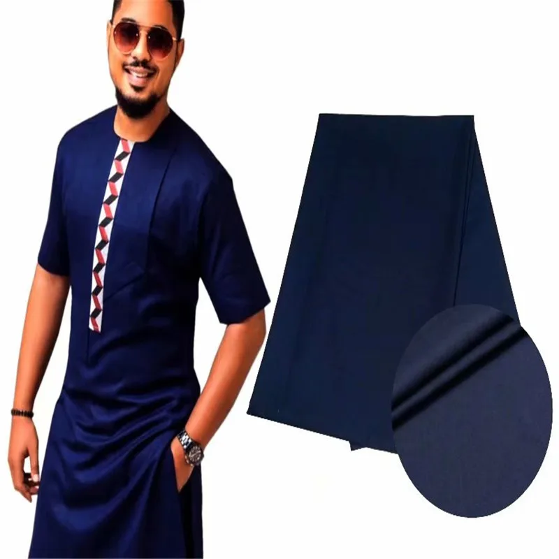 
DTR80681-Plain Color Fashion Suit TR Fabric Nigerian Man Cotton Polyester Fabric Men Fabric Material For African Men 10yards/lot 