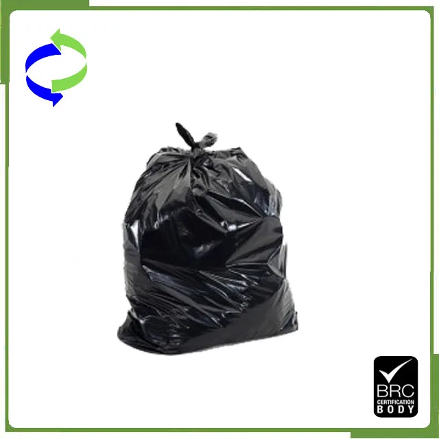 HDPE And LDPE Plastic Disposable Trash Bags with Many Colors