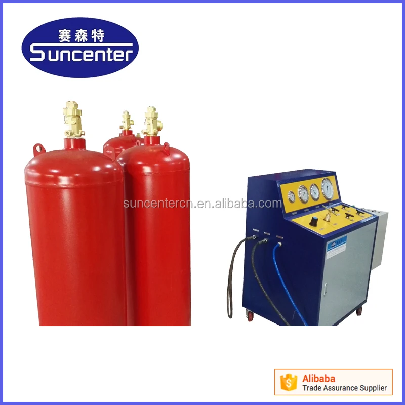 Suncenter FM200/NOVEC fire extinguisher filling equipment