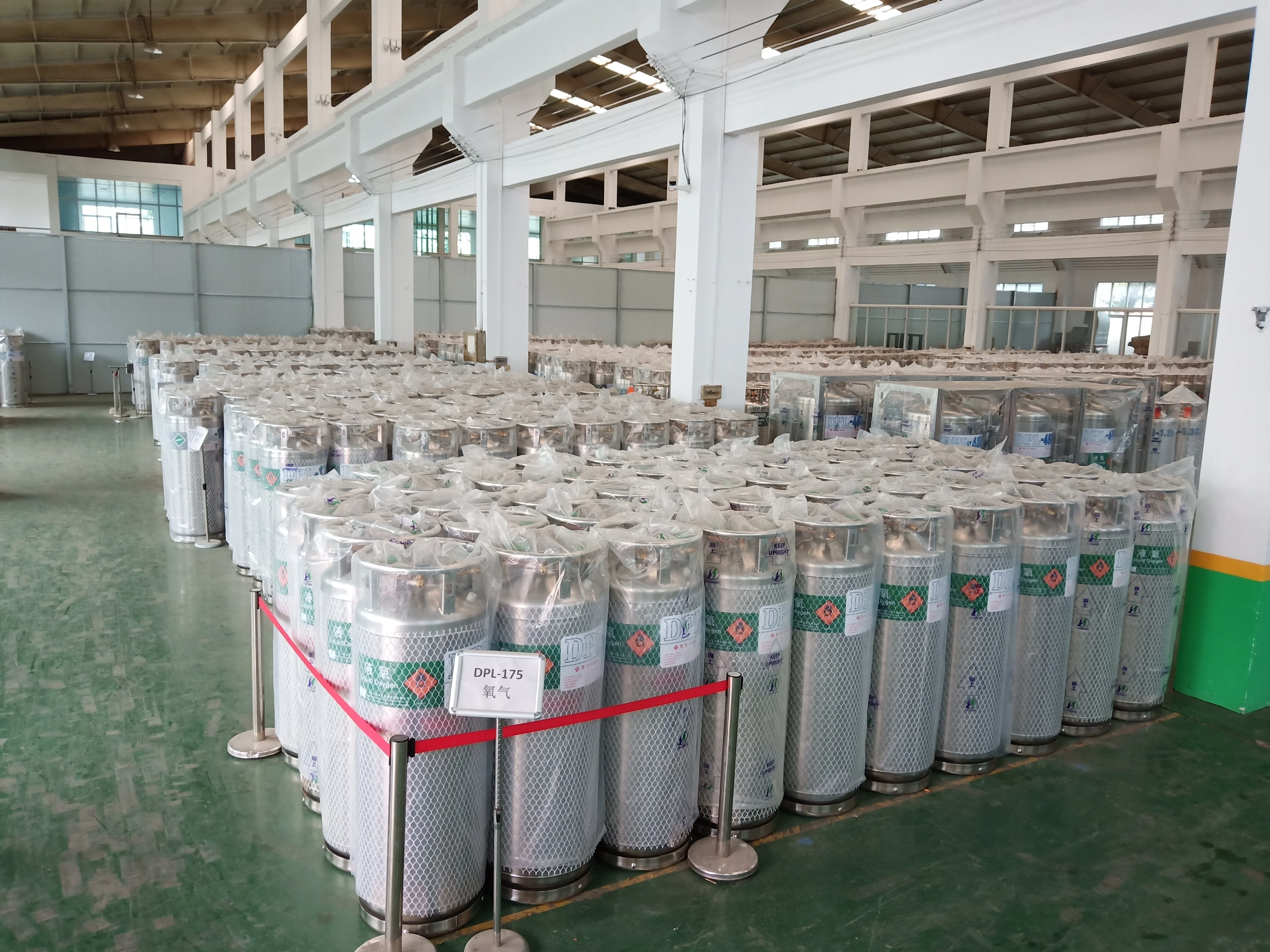 Hospital medical LOX liquid oxygen cylinder dewar price