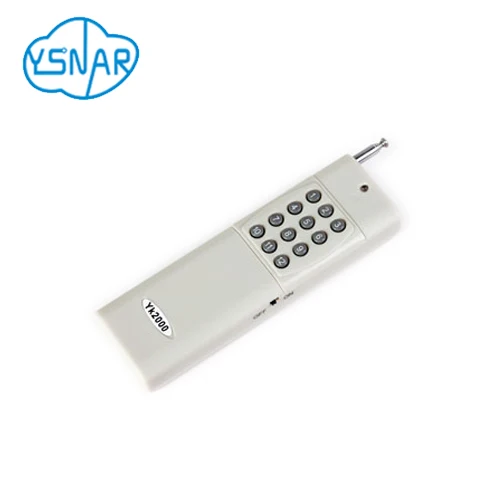 800m-1km YK1000 series Pearl White 1-Key 2-Key 4-Key 8-Key 10-Key 12-Key Wireless Remote Switch Module ASK On-Off Transmitter