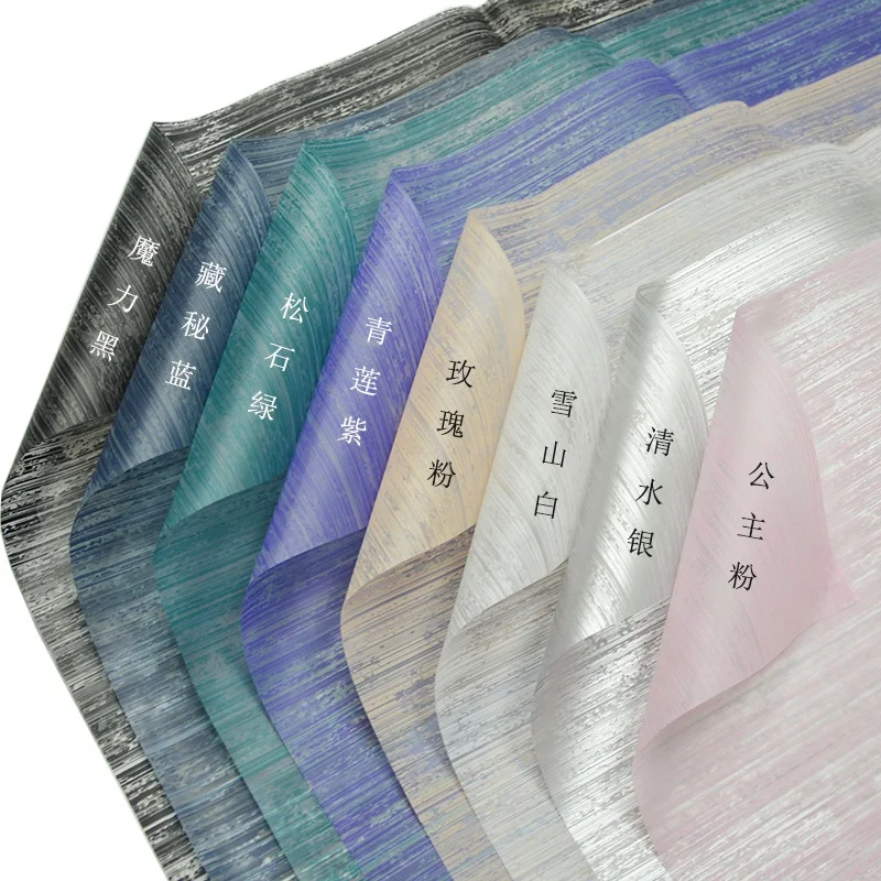 Новинка 2021, оптовая продажа, популярный цветочный бумажный свадебный букет, подарок на день Святого Валентина, водонепроницаемая упаковочная бумага для цветов