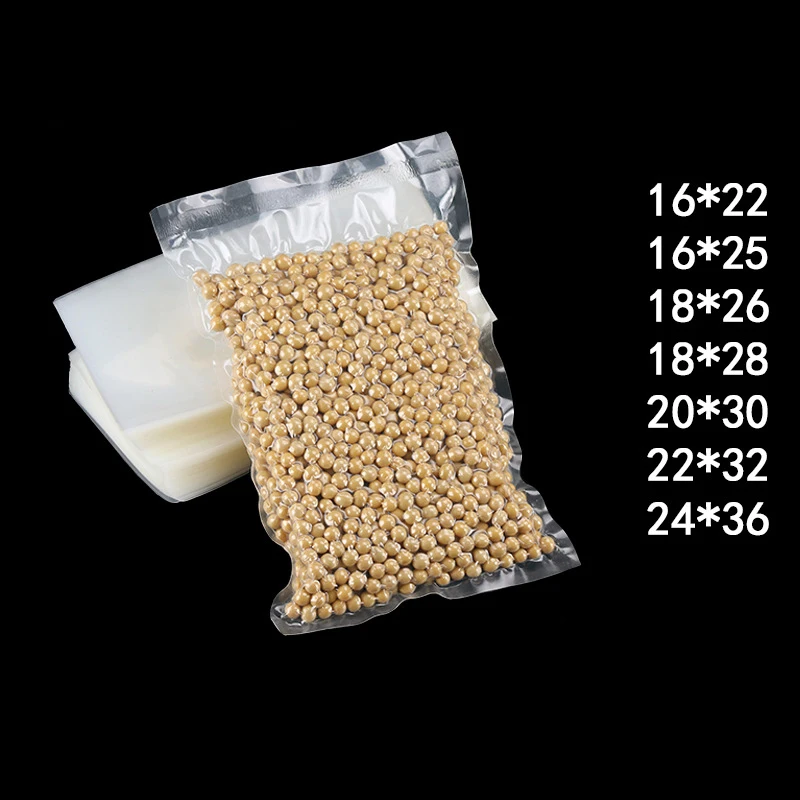 Таможня напечатала термозапечатаная ПА ПЭ вакуумной камере чехол clear плоской подошве из прозрачного пластика; Замороженную еду, а также быстрая вакуум-упаковочная сумка для свежего мяса