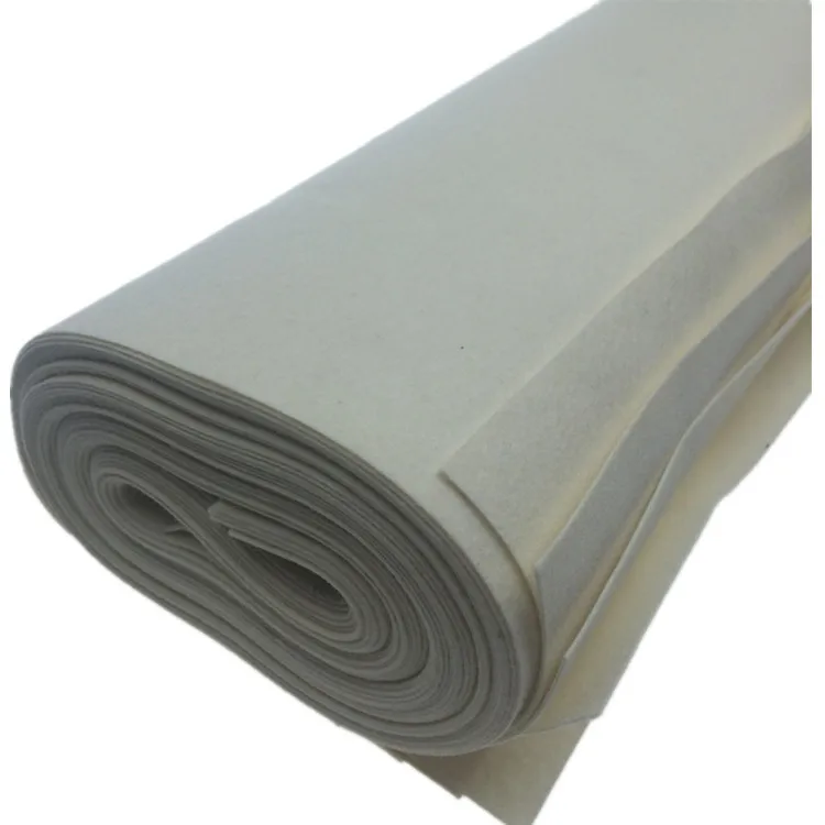 
Natural White 100% Merino Wool Felt Fabric 