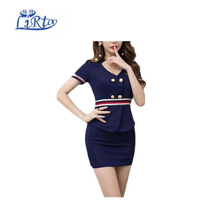 
Custom Fashion Airline Uniform OEM Service 