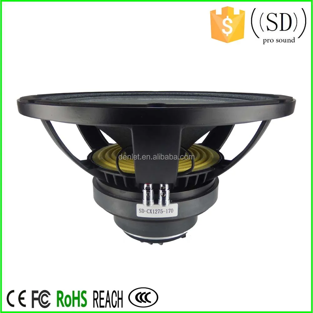 12 inch full range speaker hot sale loudspeaker DJ woofer for KTV, SD-CX1275-170