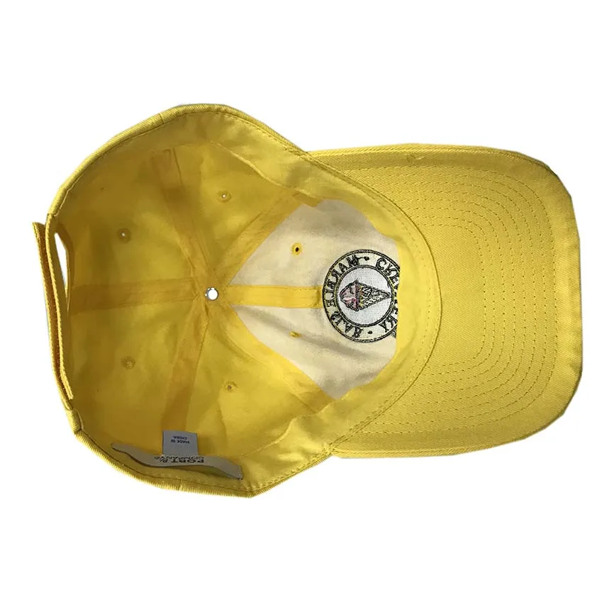 Promotional 6 panel embroidered custom mens brushed cotton twill wholesale promotion baseball cap and hats