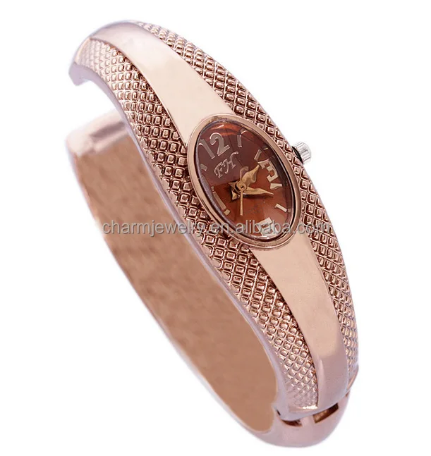 Fashion Ladies Bracelet Watches Gold Wrist Watch for women WLSB001