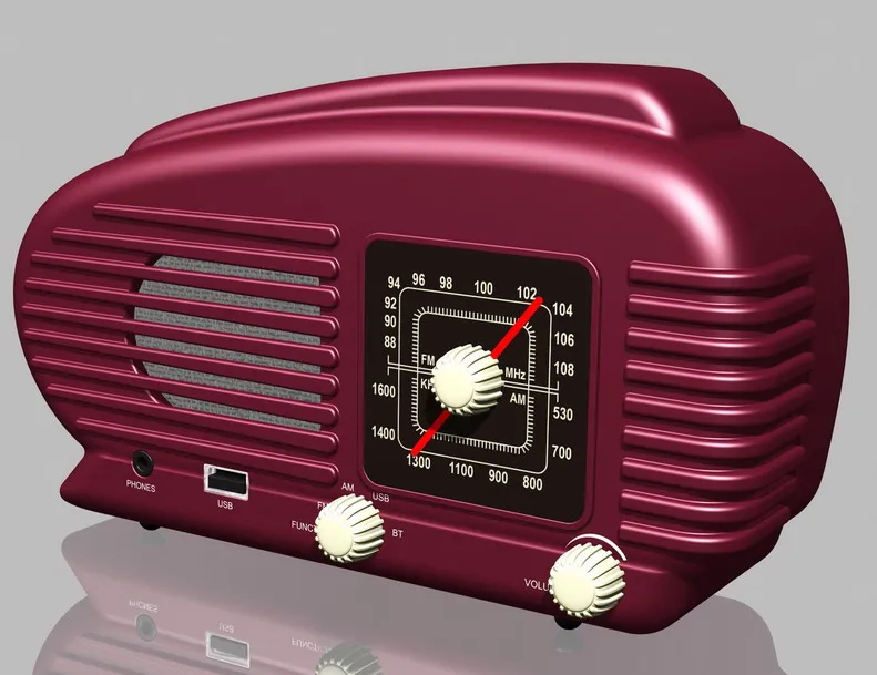 AM FM-радио с телескопической антенной, дешевое портативное настольное радио для дома