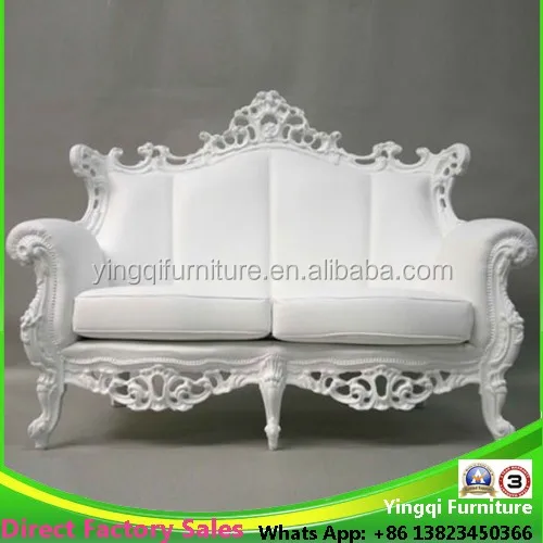 Hot Sale Baroque Love Seat Wedding Sofa