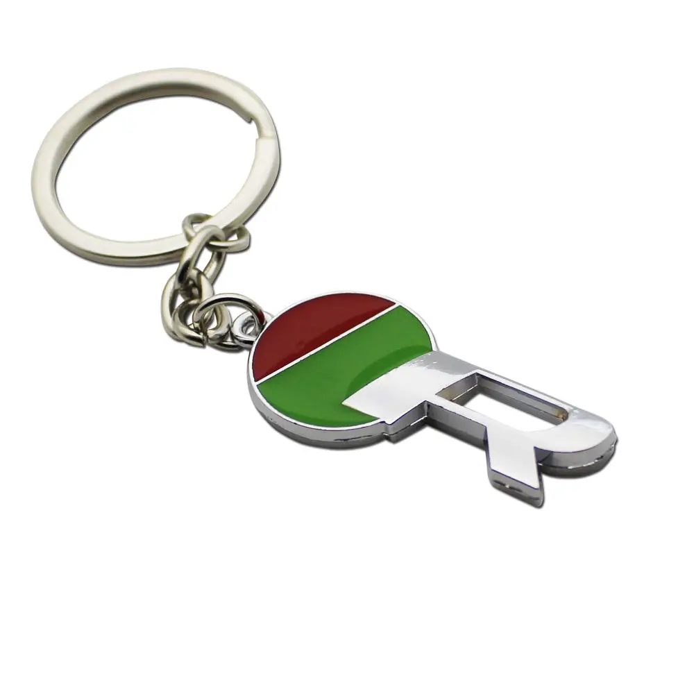 
R Racing Sports Metal Key Chain Fob Ring Keychain for Jaguar XJ XK XJR XJS XF 