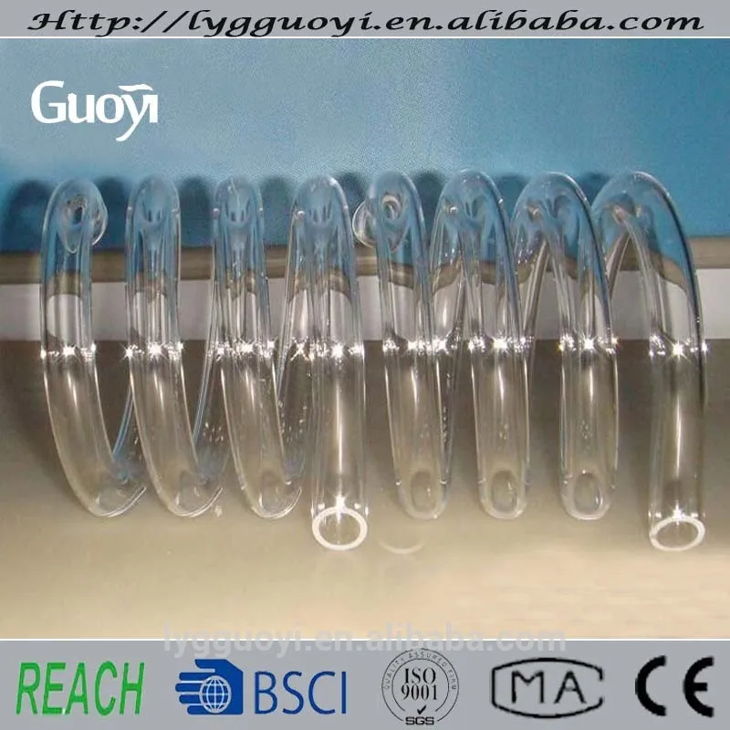спиральные трубки из кварцевого стекла из китая производитель