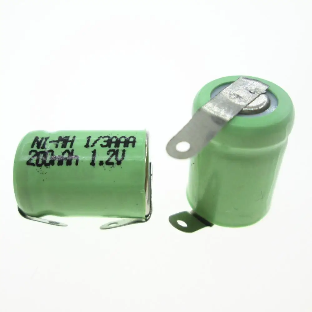 NEW 1/3AAA 1.2V 200mah NI-MH nimh rechargeable battery 1/3AAA 200mah 1.2V Nickel metal hydride headset battery