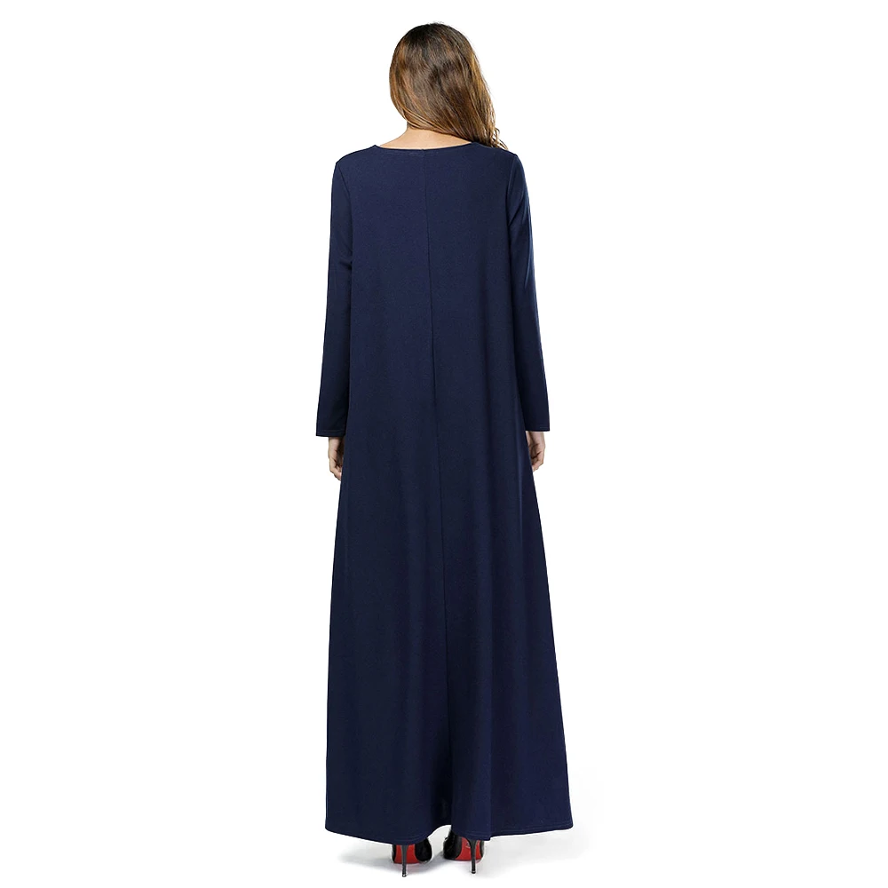 
Zakiyyah 7429 New model abaya in dubai Western style Muslim Umbrella design Long dress with Embroidery 
