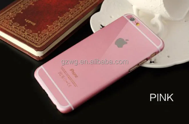 
PC CASE FOR IPHONE 6s CASE GOLD/SILVER/BLACK/PINK/ROSE/GRAY 