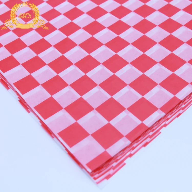 12*12inch 200sheets Sandwich packaging wax paper food hamburger wrapping paper