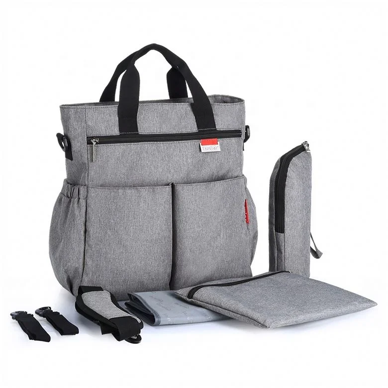 
2019 latest convenient storage large capacity big capacity felt diaper caddy tote bag 