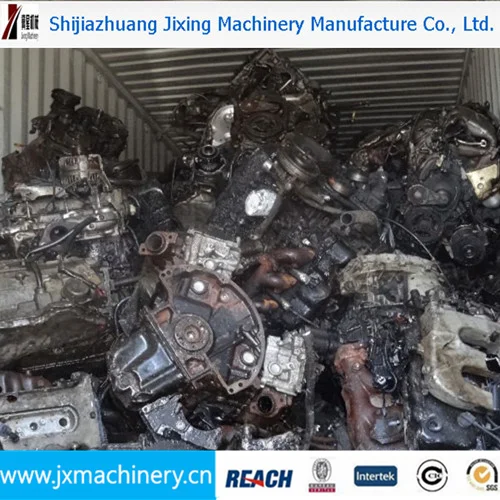Used Aluminium Car engine scrap parts/Gearbox