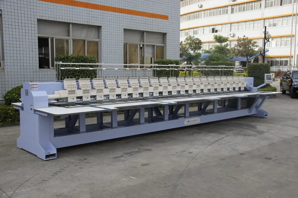 Yonthin Flat Embroidery Machine YX-921 400 X 750mm Embroidery Area Easy to Operate