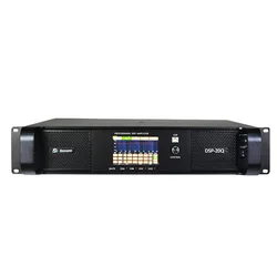 DSP-20Q профессиональный класс d аудио этап DSP модуль мощность караоке стерео усилитель 2000 вт 4