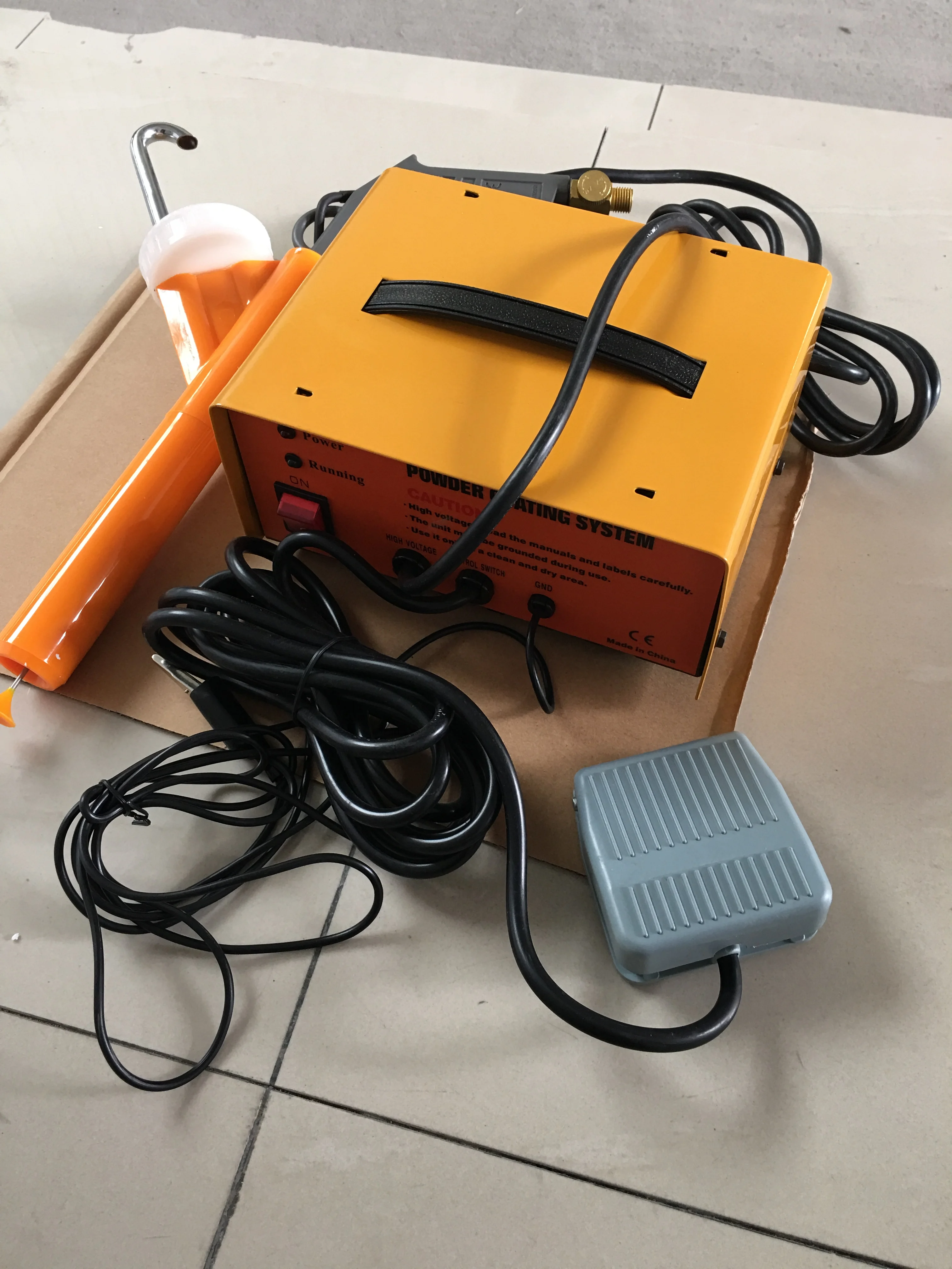 Hsinda Factory Low Price Plastic Hobby Lab Portable Test  System Powder Coating  Manual Spray Machine Cup Gun