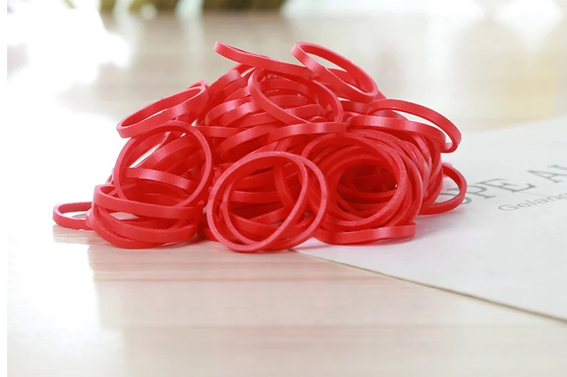 new plastic elastic  rubber band making machine for hair