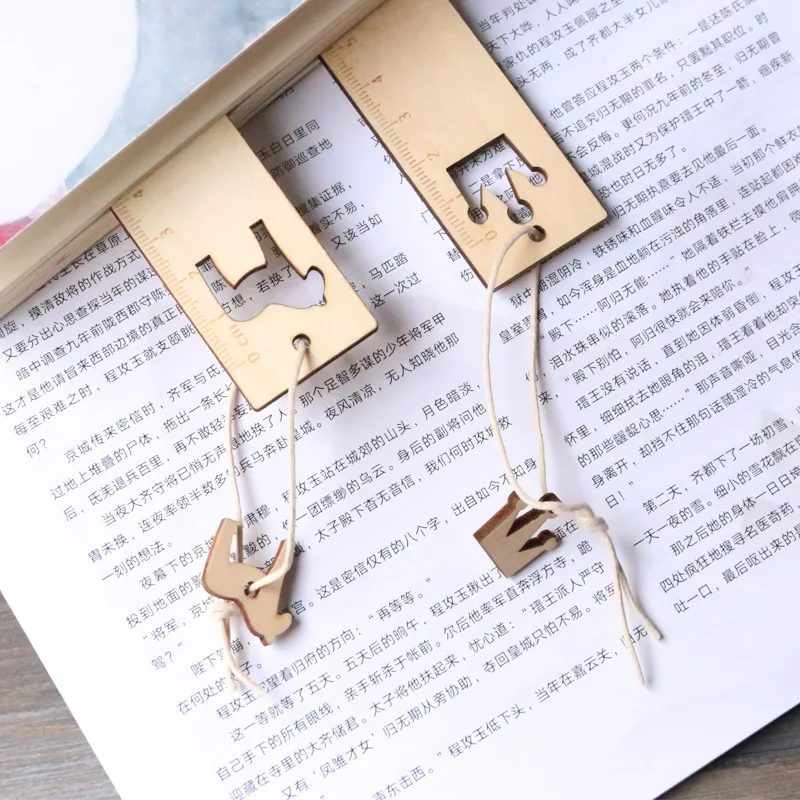 
Factory price fashion design ruler DIY drawing 15 cm wooden ruler 