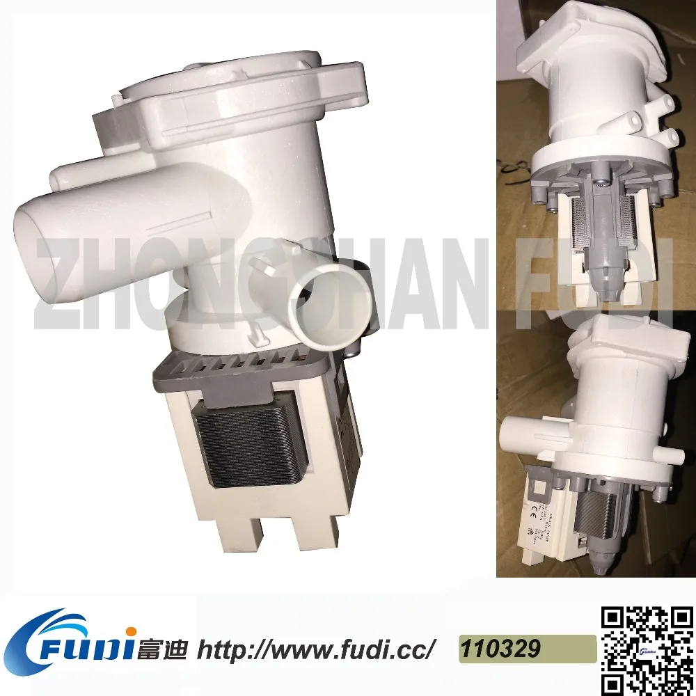 Drain Pump For Vestel Washing Machine(Pump Lid-inlet:32mm,Outlet:24mm)