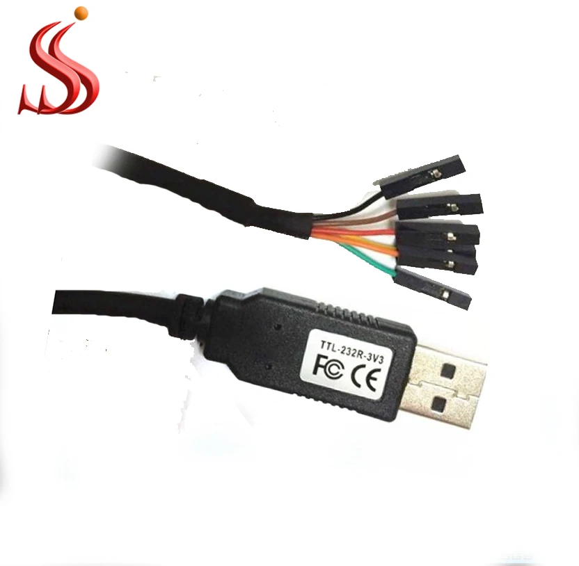 High Quality FT232 Brush USB To TTL Serial Cable Line Adapter downloader FTDI chip with CTS RTS