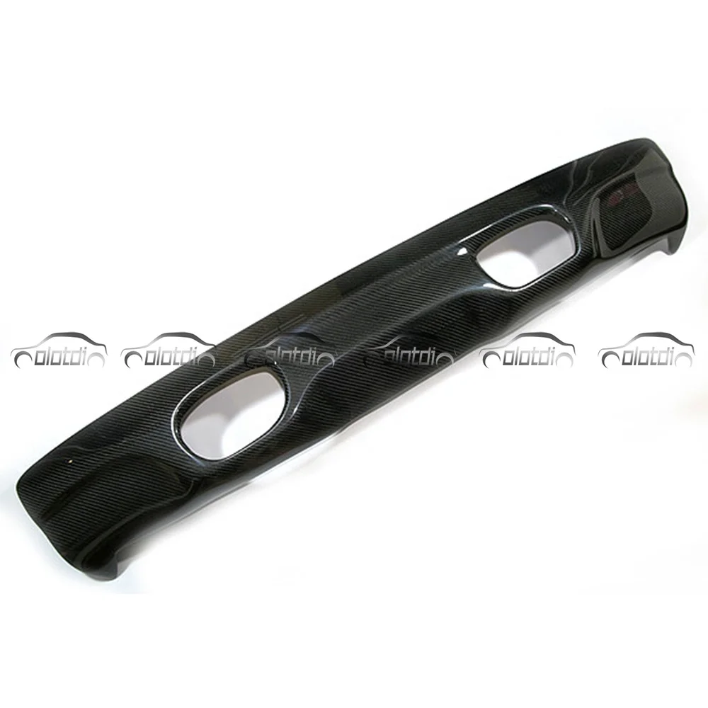 MVR Style Carbon Fiber Fins Spoiler Wing Splitter Rear Lip Bumper Diffuser for BMW E46 M3