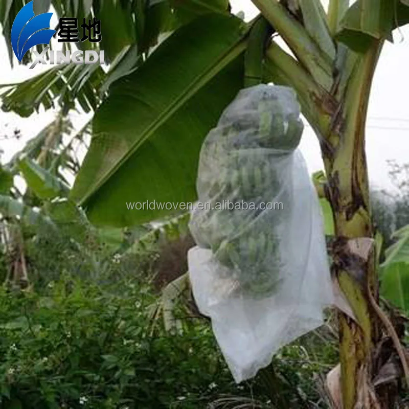 ПП нетканого фруктов защиты мешок ПП фильерный нетканый материал для сельского хозяйства покрытие растительного покрова упаковочный мешок для фруктов