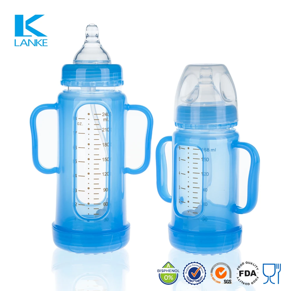 BPA Free Glass Baby Milk Feeding Bottle Wholesale
