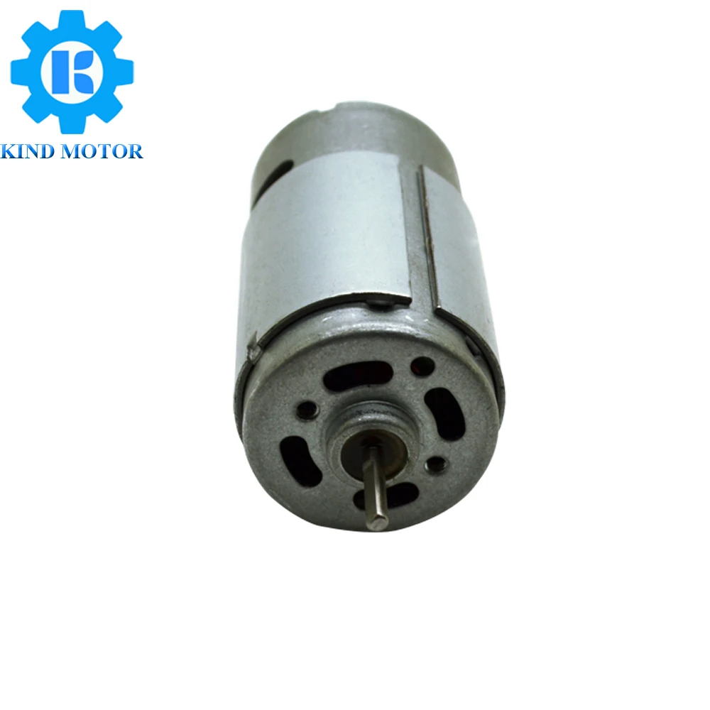 Small high speed 9.6v 12v 12w 25w 2200 rpm dc motor rs385