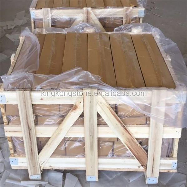 
Popular and best price yellow quartzite Z-shape fixwall 