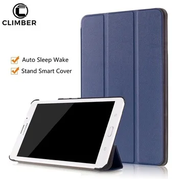 Легкий Trifold Smart Cover планшет чехол для Samsung Galaxy Tab 10.1 T580N T585C P580N P585N 9.7 T550 T555C P550 p555C