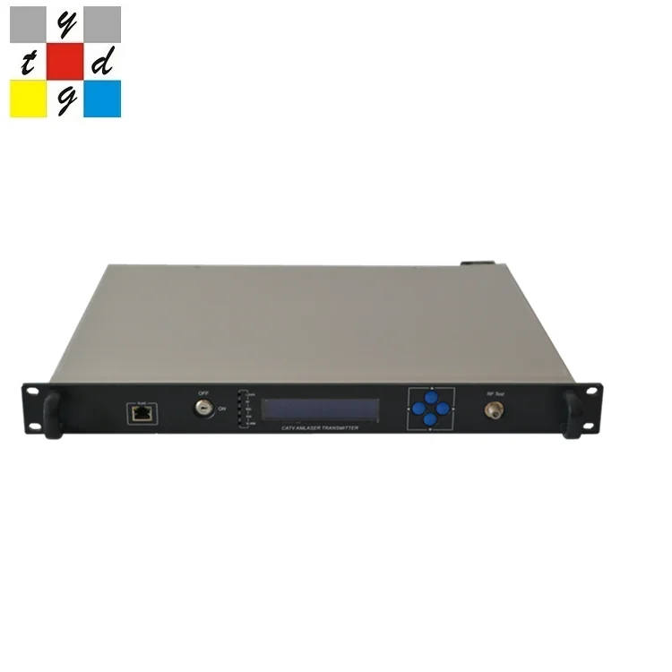 1310 optical transmitter/RF 1550nm externally modulated fiber optic transmitter with AGC