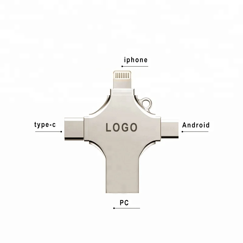 Multi interface USB 3.0 Stick 4 in 1 otg usb flash drive