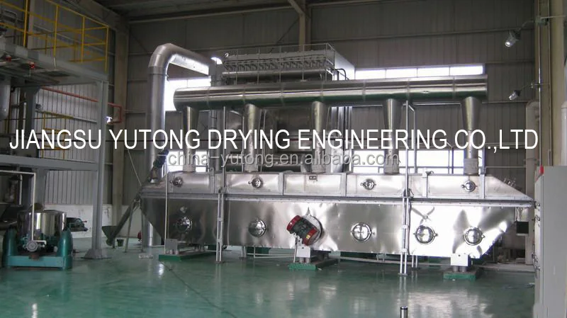 Calcium citrate  vibrate fluid bed dryer in chemical industry