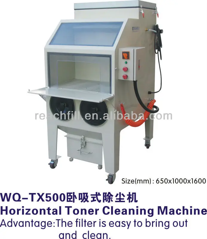 professional  vacuum  cleaning machines for toner cartridges and toner bottle