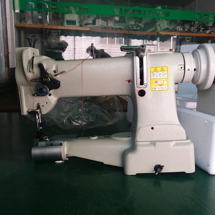 Cylinder Bed Unison Feed Leather Fabric Material Industrial Sewing Machine
