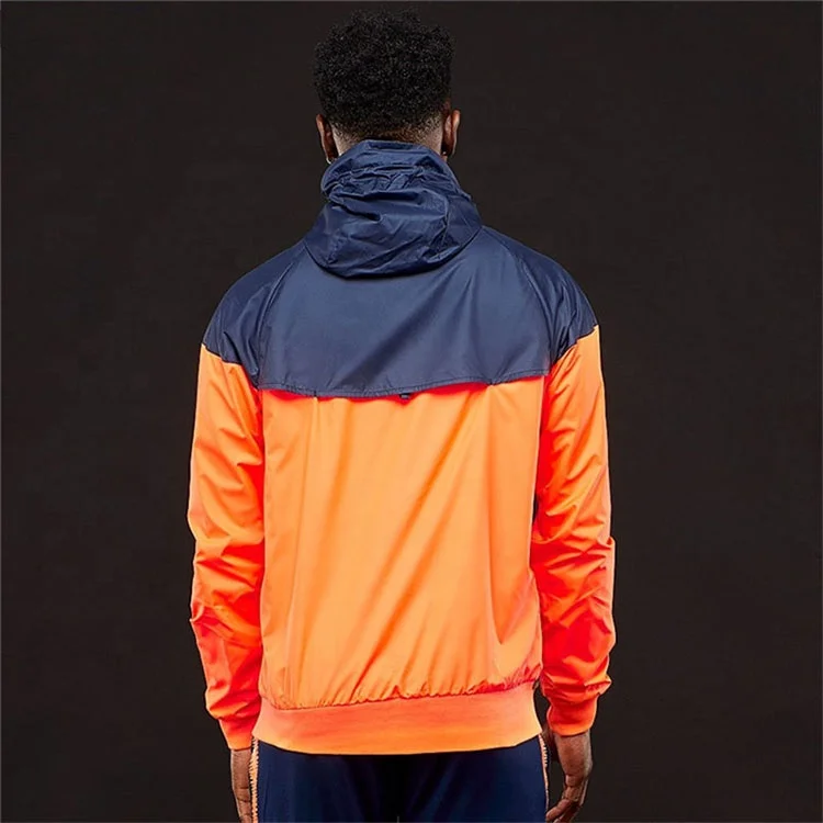 New Arrival Outdoor Waterproof  Hooded soccer windbreaker