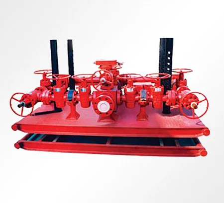 Нефтяной коллектор-дроссель 3 дюйма 5K 4 клапана дроссель с встраиваемым заголовком