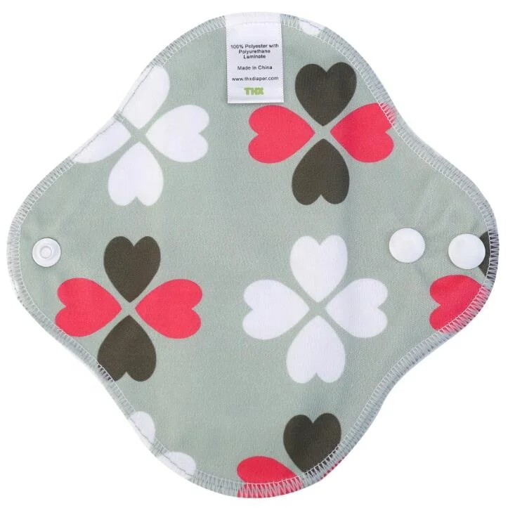 Sanitary pads Reusable cloth bamboo Sanitary Pads Cloth Menstrual Pads