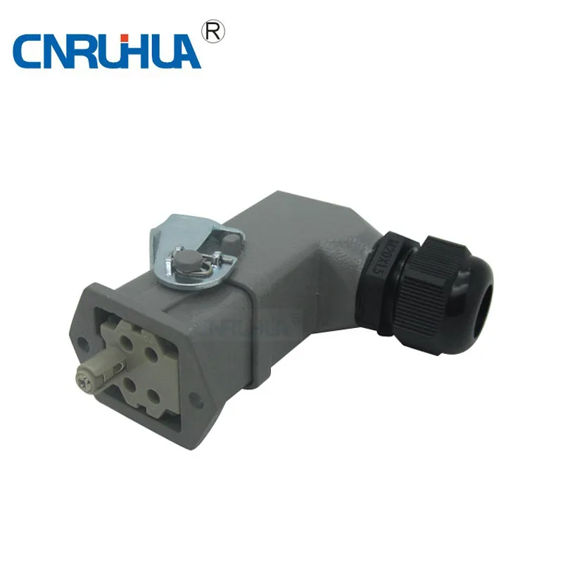 Hdc-ha-04-05d industrial cable connector heavy duty connector CE RoHS approval
