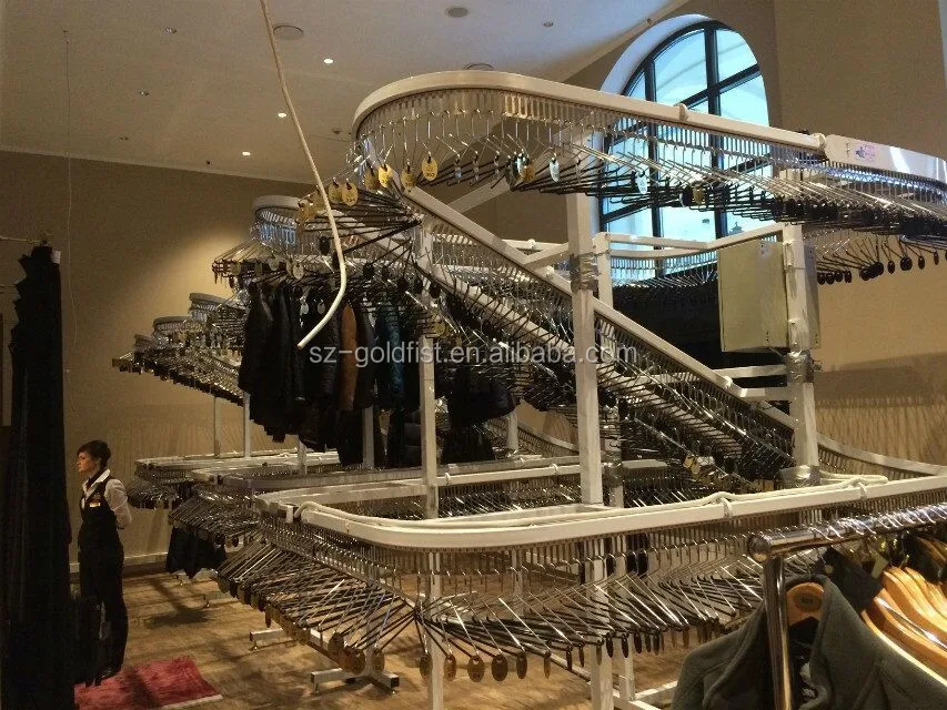 Laundry Automatic Clothes Conveyor Line Goldfist