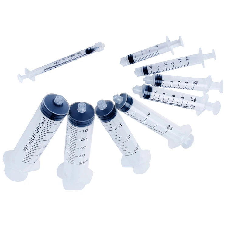 
20 cc Plastic Disposable Syringe with Needle 